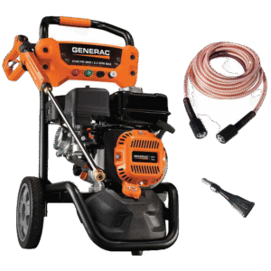 Generac 3,100 PSI 2.4 GPM OHV Engine Axial Cam Pump Gas Pressure Washer Manufacturer RFB