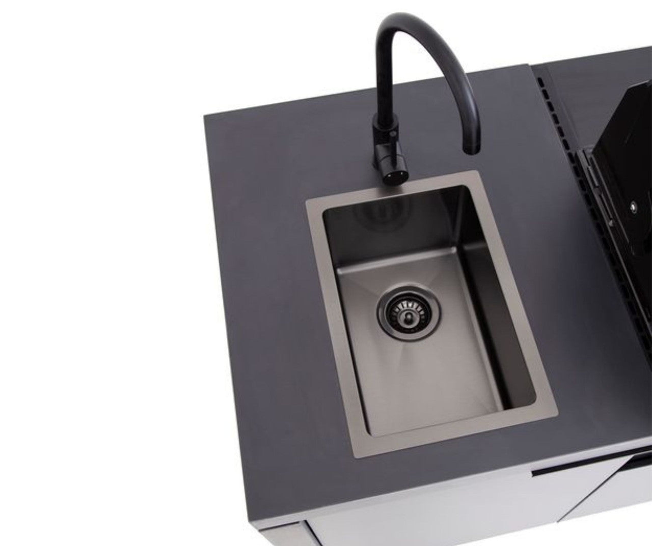 Beefeater Cabinex S30000S Series 4 Burner Outdoor Kitchen With Fridge & Sink - Image 5