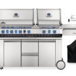 Napoleon Prestige PRO825 Gas BBQ + Free Rotisserie & Cover