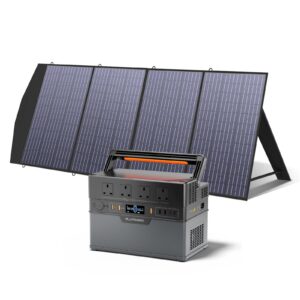 ALLPOWERS Solar Generator 1500W (S1500 Plus + SP033 200W Solar Panel)