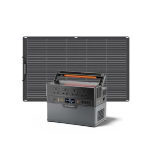 ALLPOWERS Solar Generator Kit (S1500 Plus + SF100 100W Flexible Solar Panel)