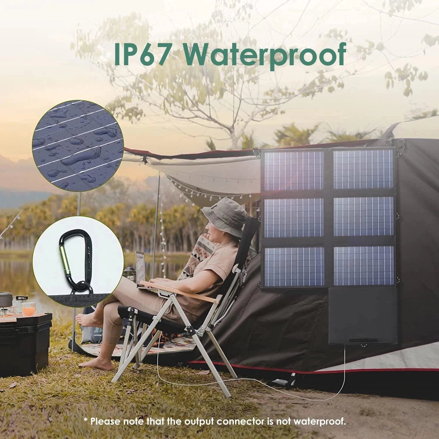 ALLPOWERS Solar Generator 200W (S200 + SP026 60W Solar Panel)