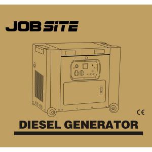 Jobsite CT0405 single phase Bde6700t Diesel Generator by Neilsen