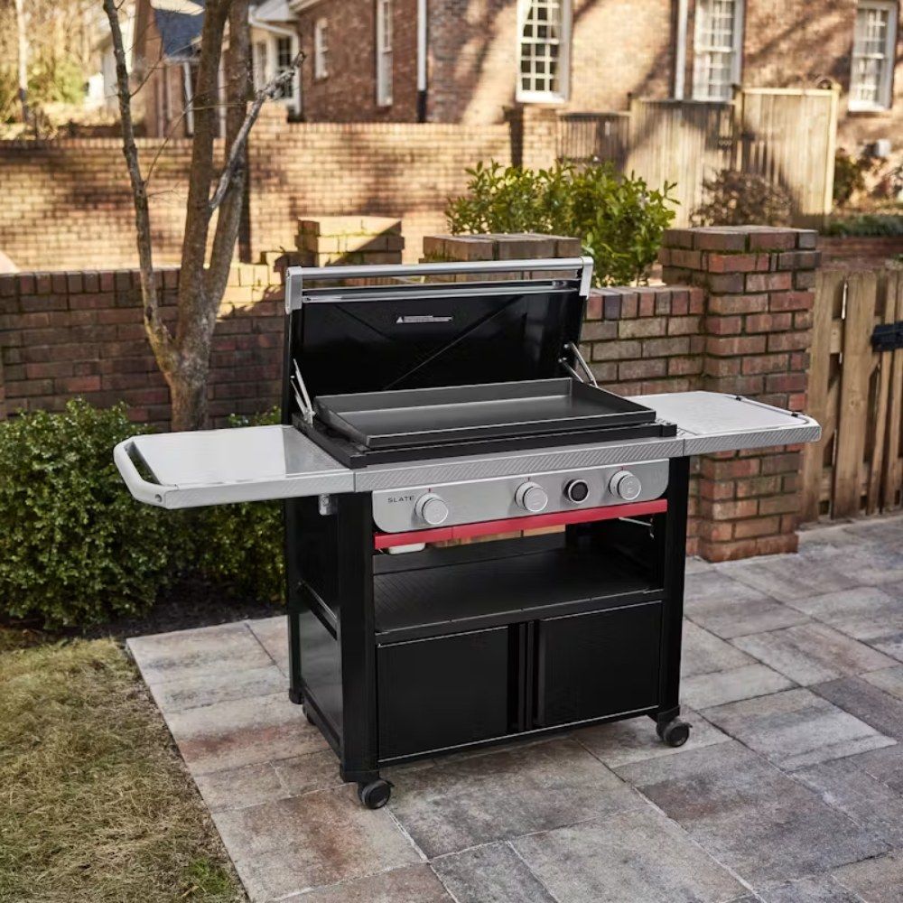 Weber Slate GPD 76cm Premium Griddle Gas BBQ - Image 3
